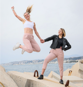 Comment porter votre Irrésistible Pant rose, au sport comme à la ville ?